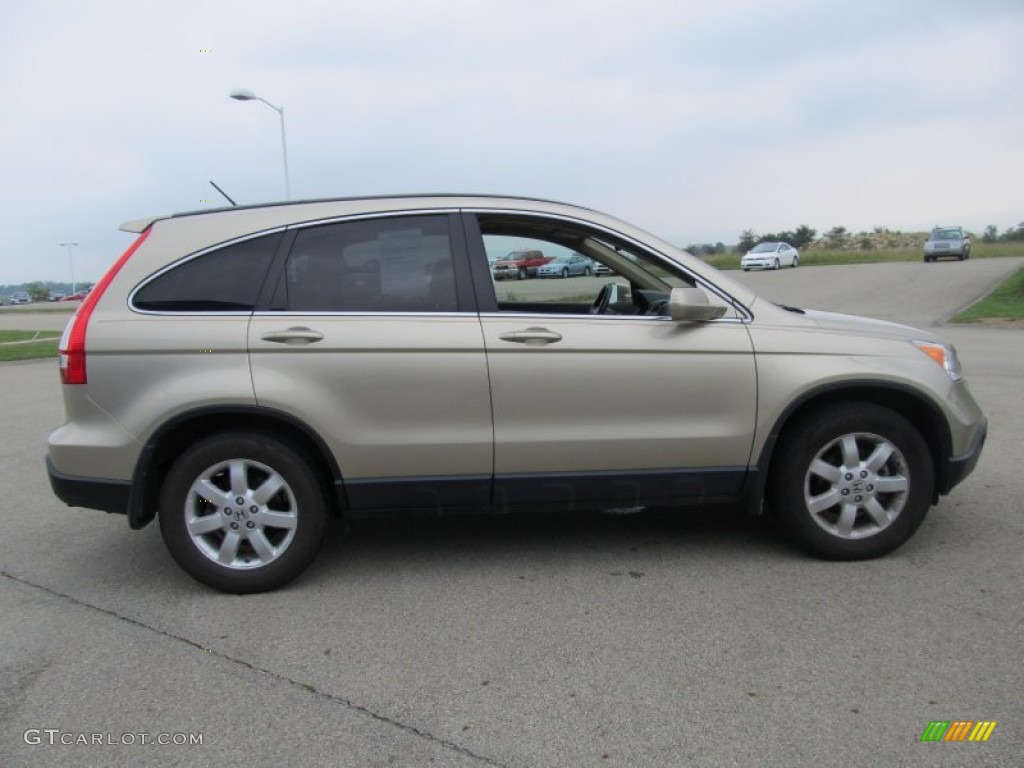 2008 CR-V EX-L 4WD - Borrego Beige Metallic / Ivory photo #4