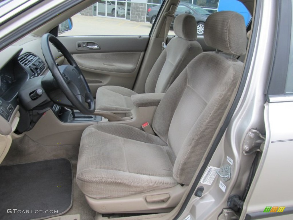 1996 Accord LX Sedan - Heather Mist Metallic / Beige photo #8