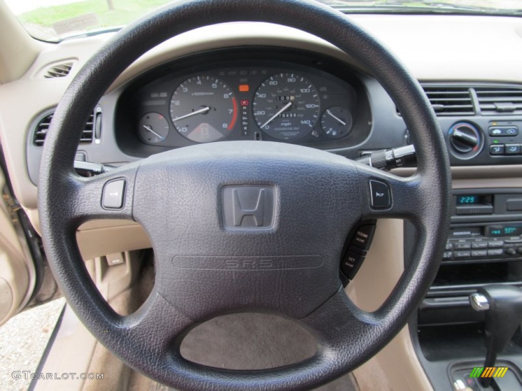 1996 Accord LX Sedan - Heather Mist Metallic / Beige photo #10