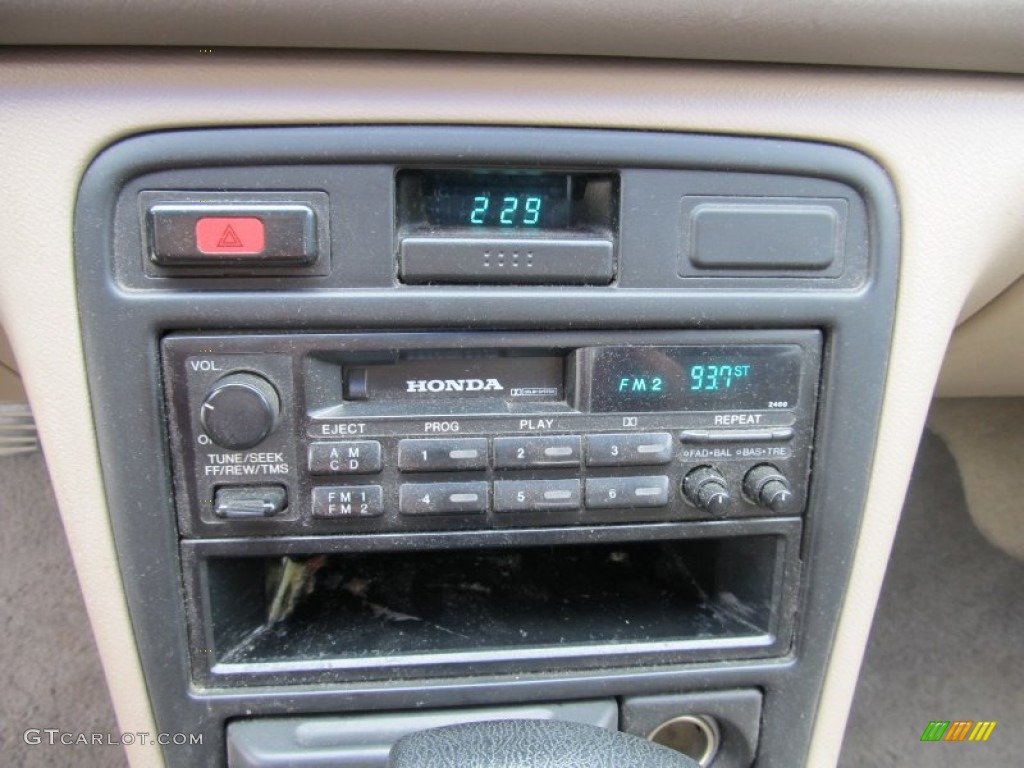 1996 Accord LX Sedan - Heather Mist Metallic / Beige photo #11