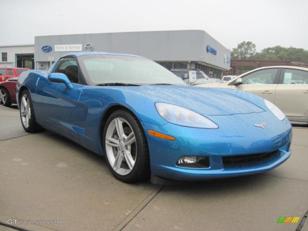 Jetstream Blue Metallic 2008 Chevrolet Corvette Coupe Exterior Photo #54001484