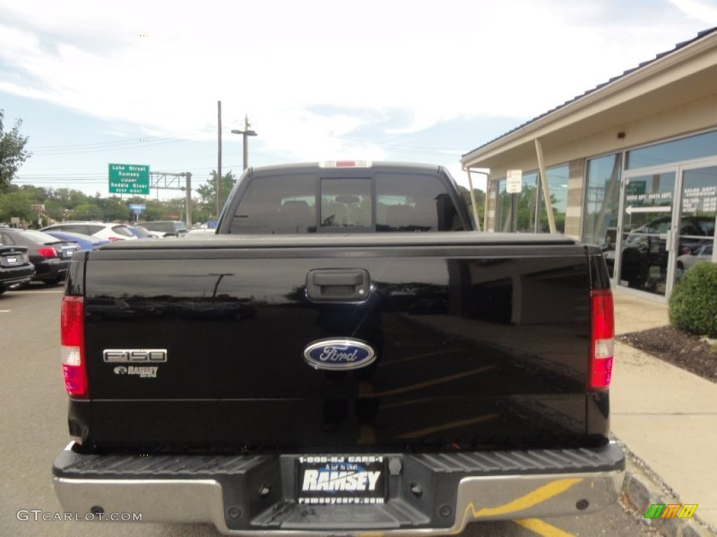2004 F150 FX4 SuperCrew 4x4 - Black / Black photo #4