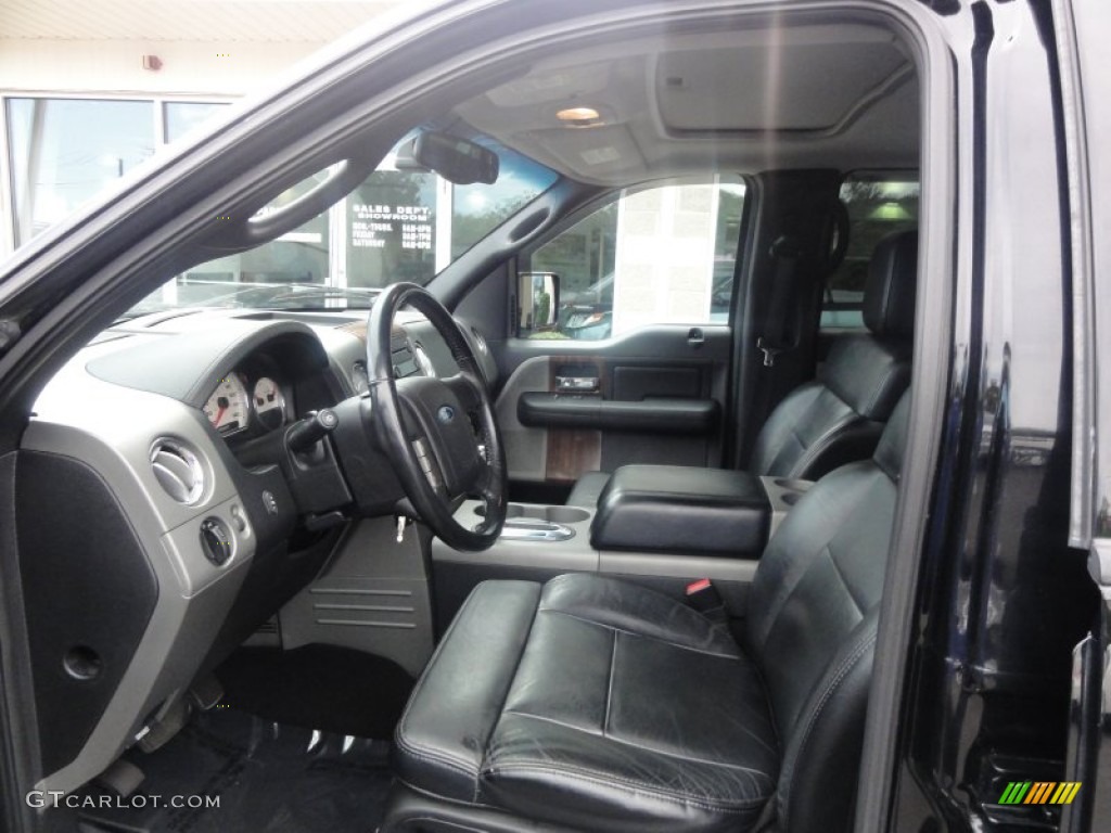2004 F150 FX4 SuperCrew 4x4 - Black / Black photo #8