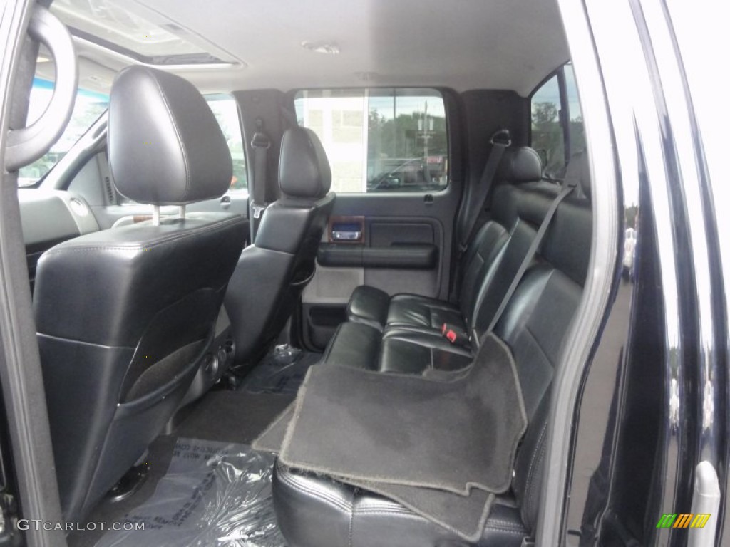 2004 F150 FX4 SuperCrew 4x4 - Black / Black photo #14