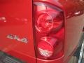 2008 Flame Red Dodge Ram 1500 Big Horn Edition Quad Cab 4x4  photo #6