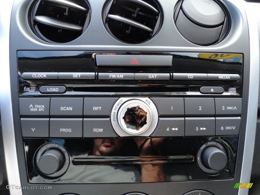 2008 CX-7 Touring AWD - Galaxy Gray Mica / Black photo #28