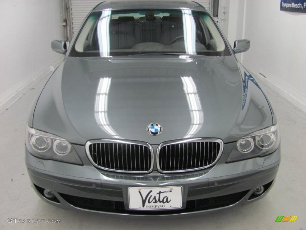 2008 7 Series 750Li Sedan - Titanium Grey Metallic / Flannel Grey photo #2