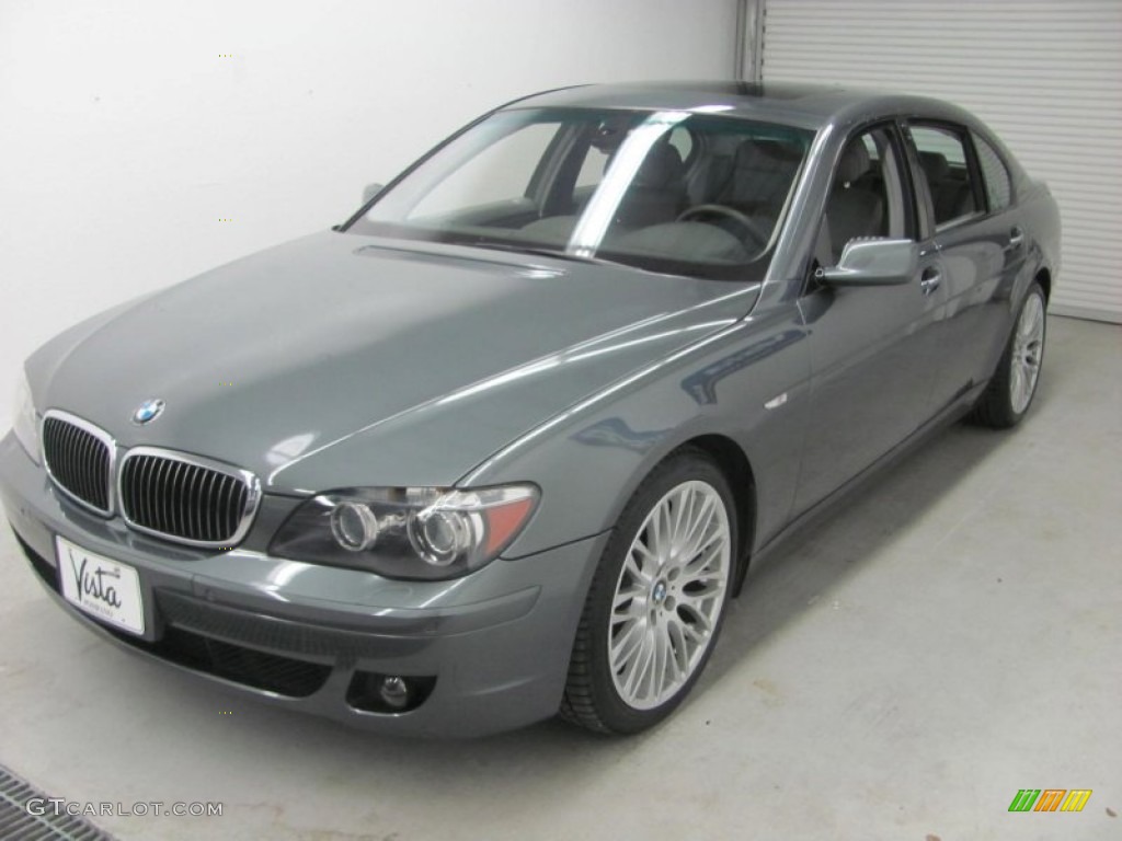 2008 7 Series 750Li Sedan - Titanium Grey Metallic / Flannel Grey photo #3