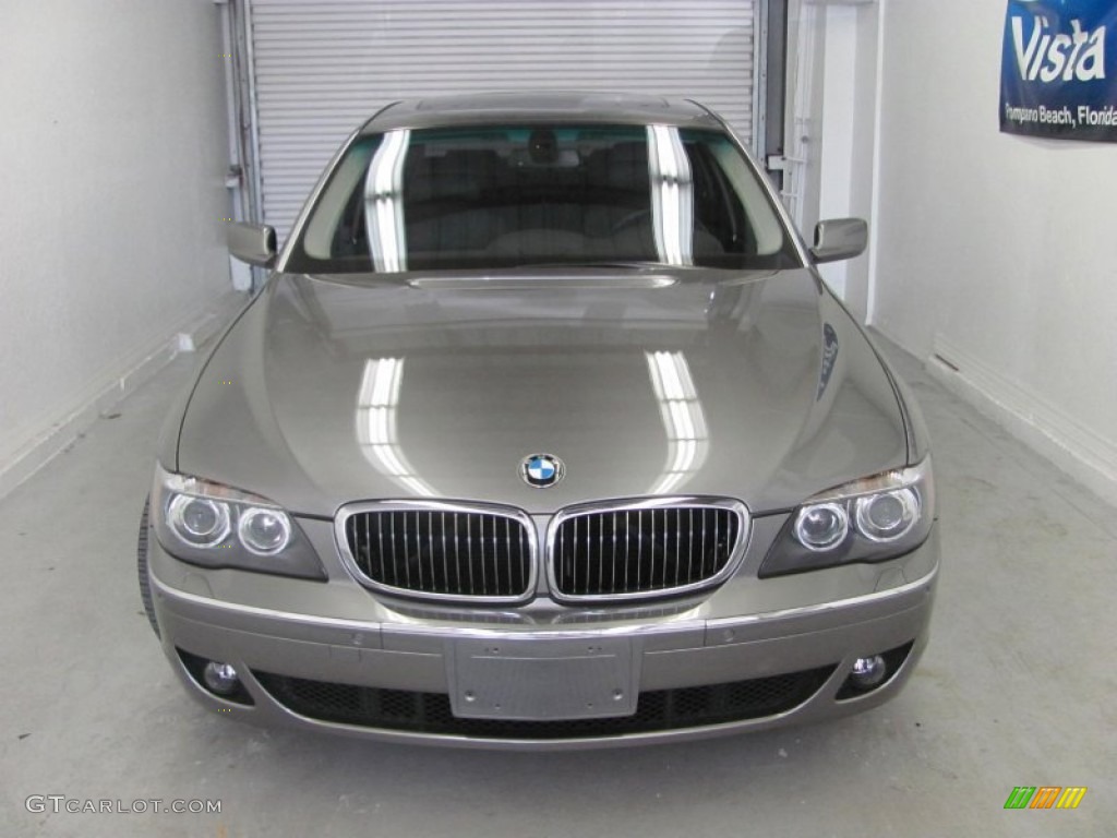2007 7 Series 750Li Sedan - Sterling Grey Metallic / Black photo #2