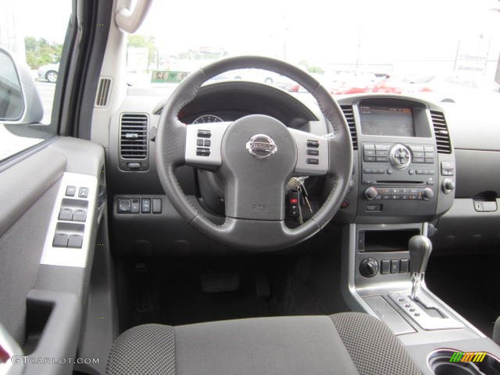 2010 Nissan Pathfinder SE 4x4 Graphite Dashboard Photo #54007484
