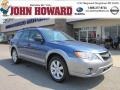 2009 Newport Blue Pearl Subaru Outback 2.5i Special Edition Wagon  photo #1