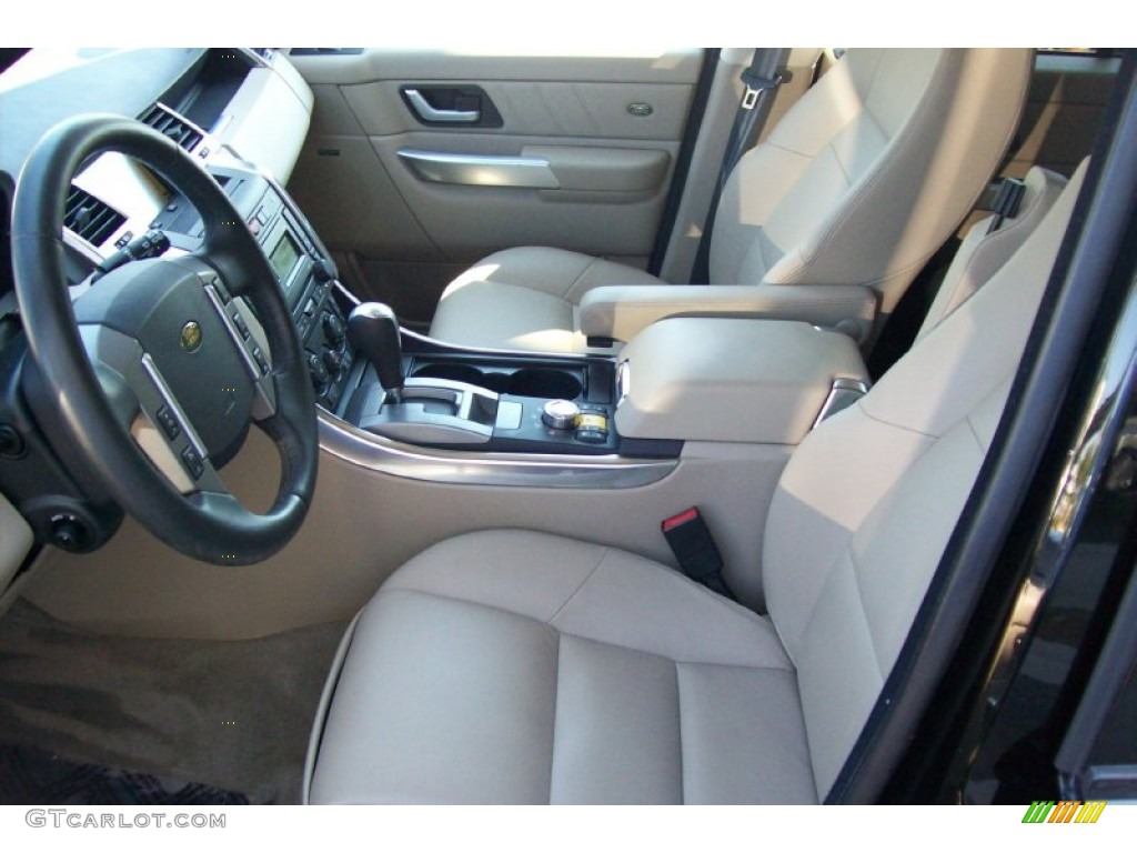 Almond/Nutmeg Interior 2009 Land Rover Range Rover Sport HSE Photo #54008588