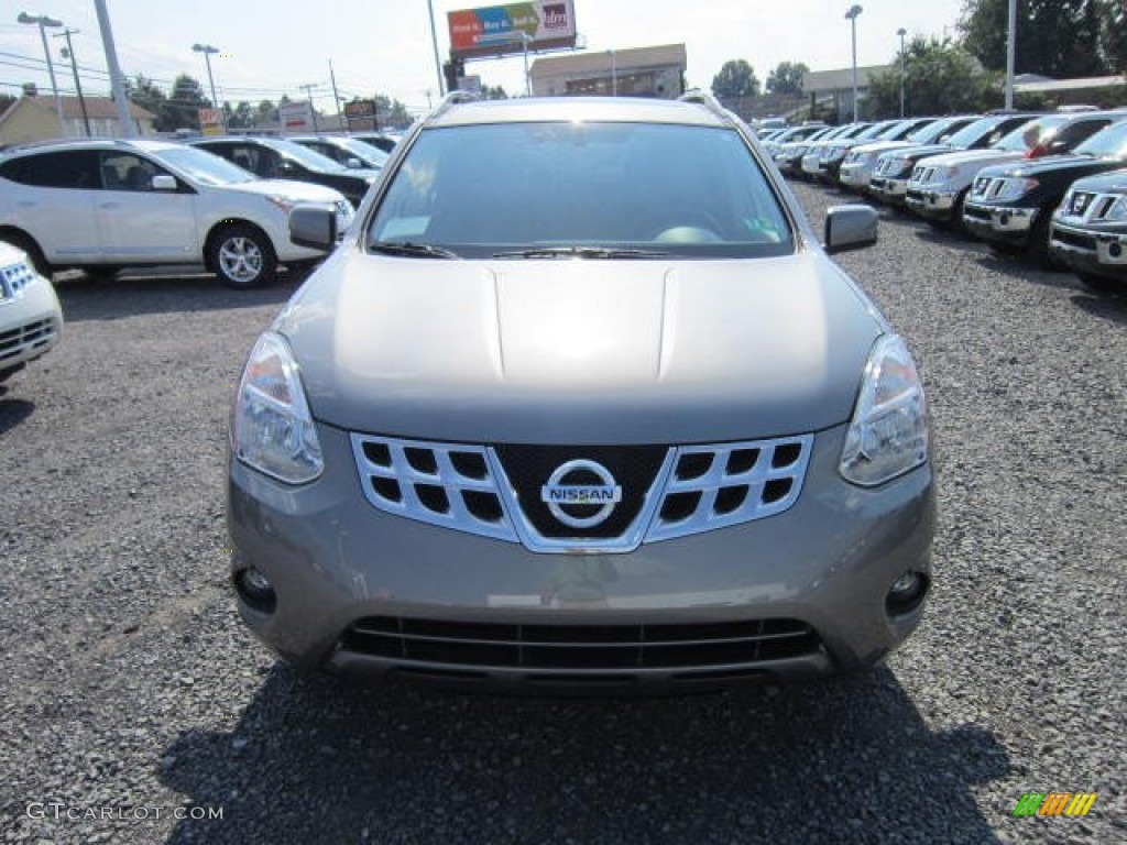 2011 Rogue SL AWD - Platinum Graphite / Black photo #2