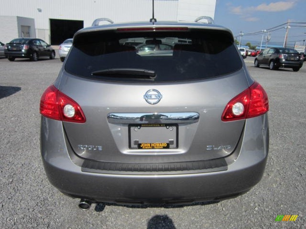 2011 Rogue SL AWD - Platinum Graphite / Black photo #5