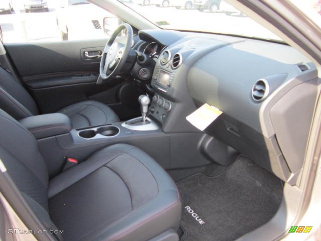 2011 Rogue SL AWD - Platinum Graphite / Black photo #8