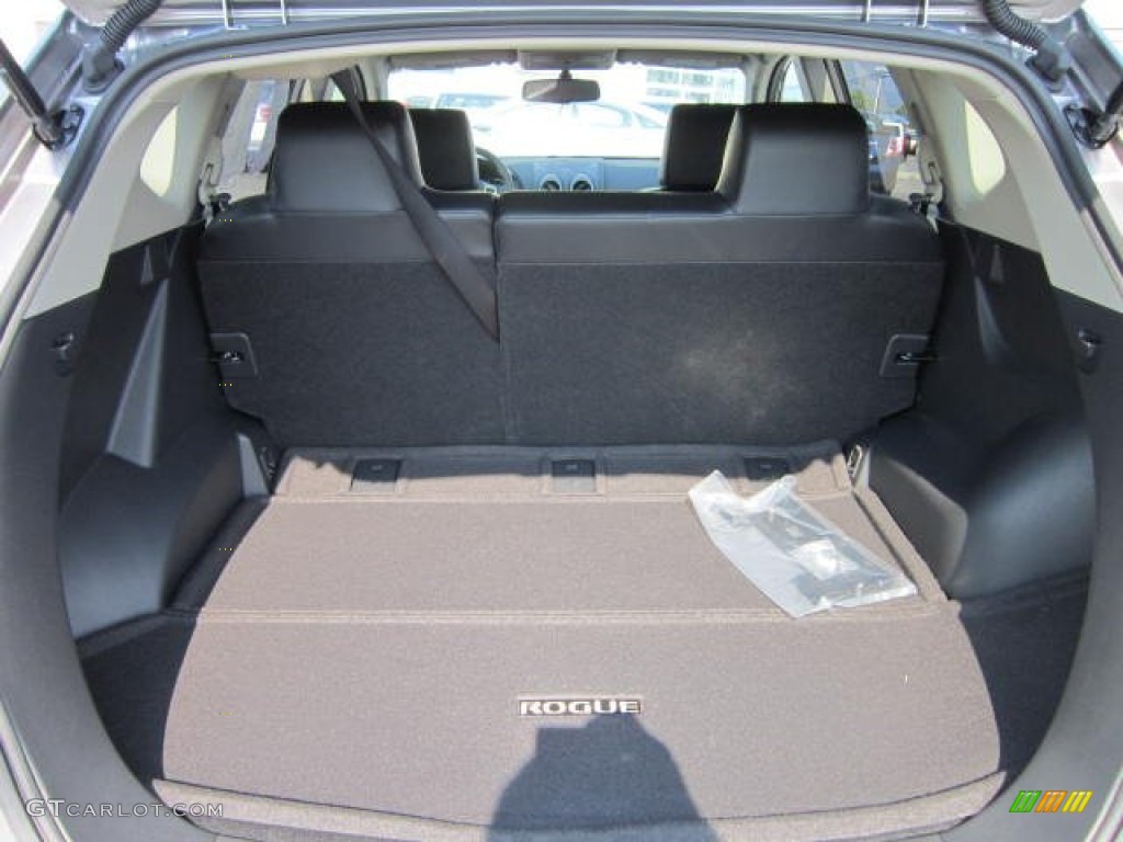 2011 Rogue SL AWD - Platinum Graphite / Black photo #11