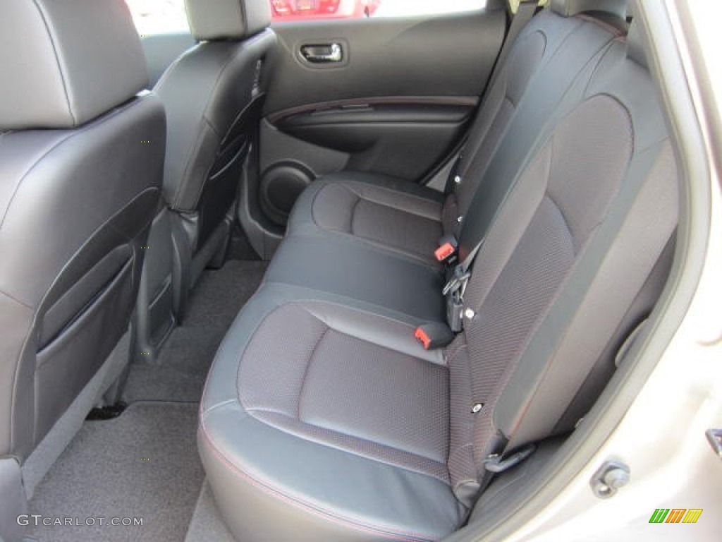 2011 Rogue SL AWD - Platinum Graphite / Black photo #12