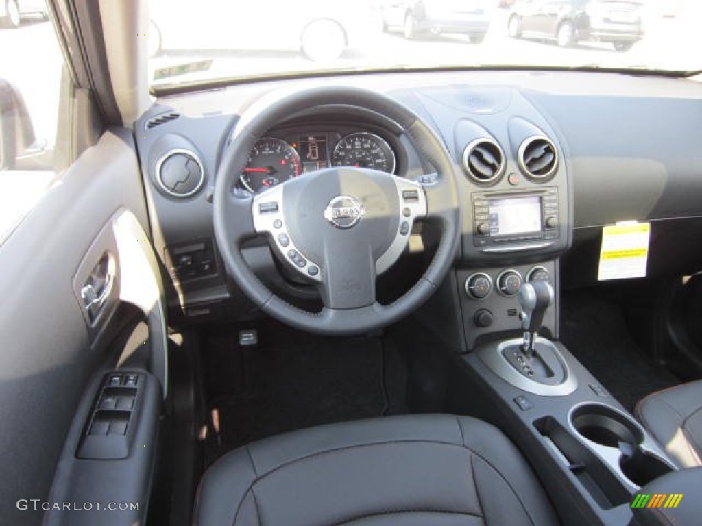 2011 Rogue SL AWD - Platinum Graphite / Black photo #13