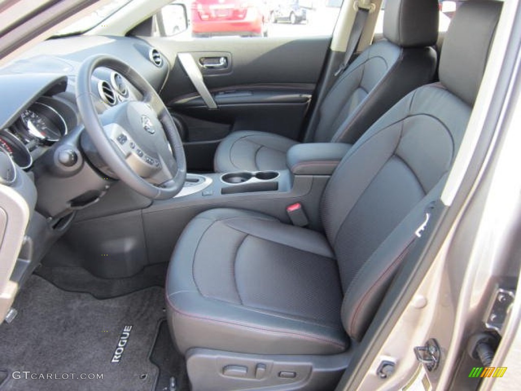 2011 Rogue SL AWD - Platinum Graphite / Black photo #14