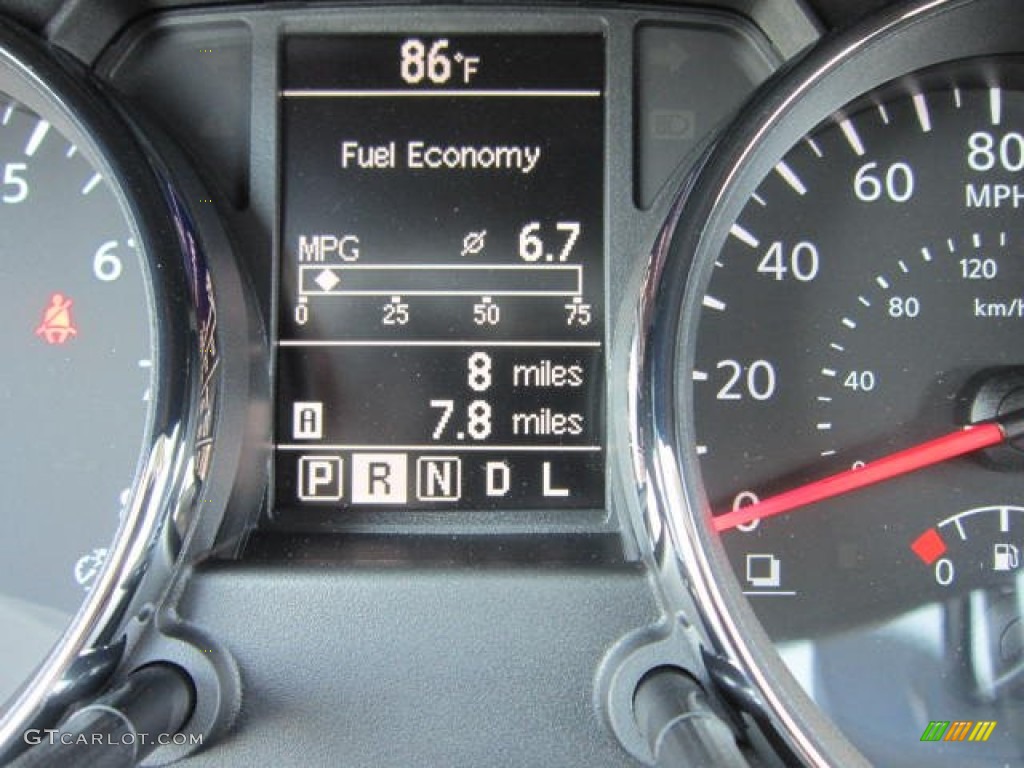2011 Rogue SL AWD - Platinum Graphite / Black photo #20