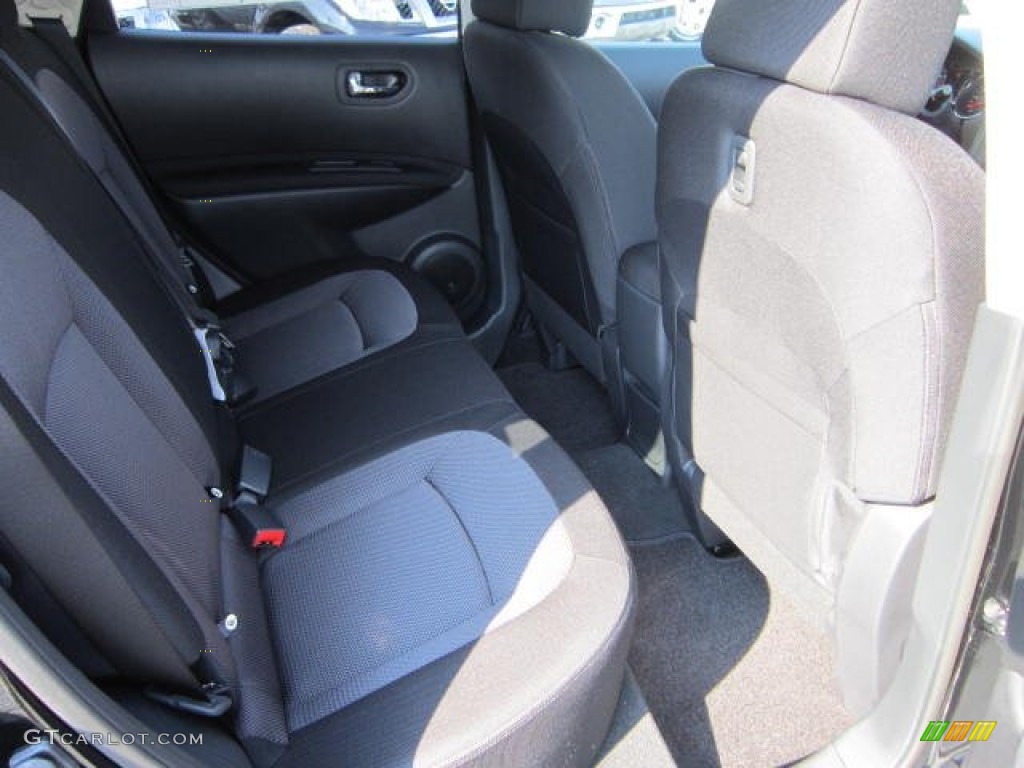 2011 Rogue SV AWD - Wicked Black / Black photo #11