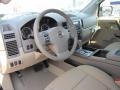 2011 Nissan Titan Almond Interior Dashboard Photo