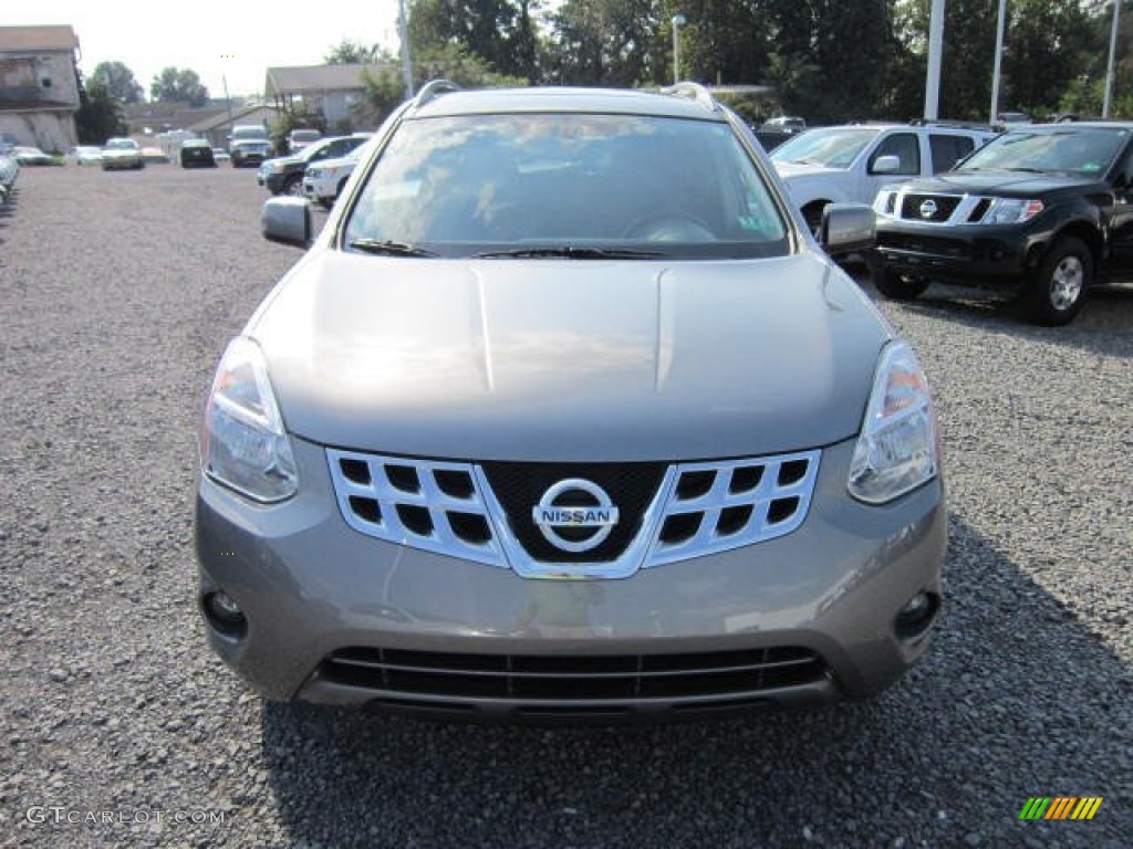 2011 Rogue SL AWD - Platinum Graphite / Black photo #2