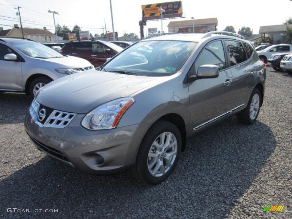 2011 Rogue SL AWD - Platinum Graphite / Black photo #3