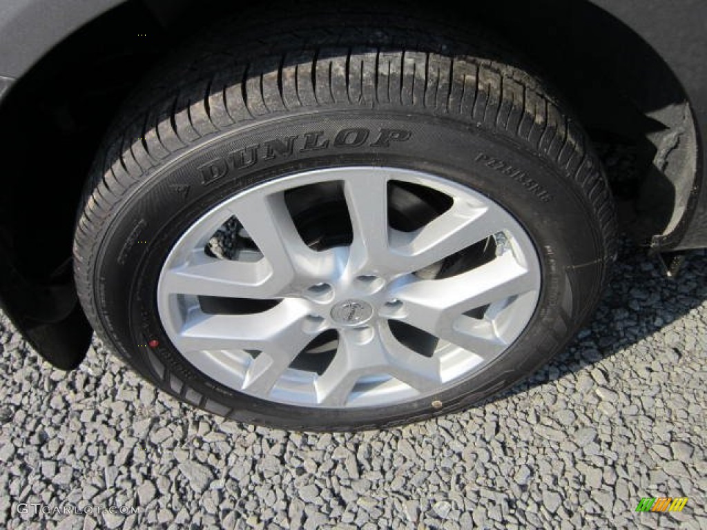 2011 Rogue SL AWD - Platinum Graphite / Black photo #8