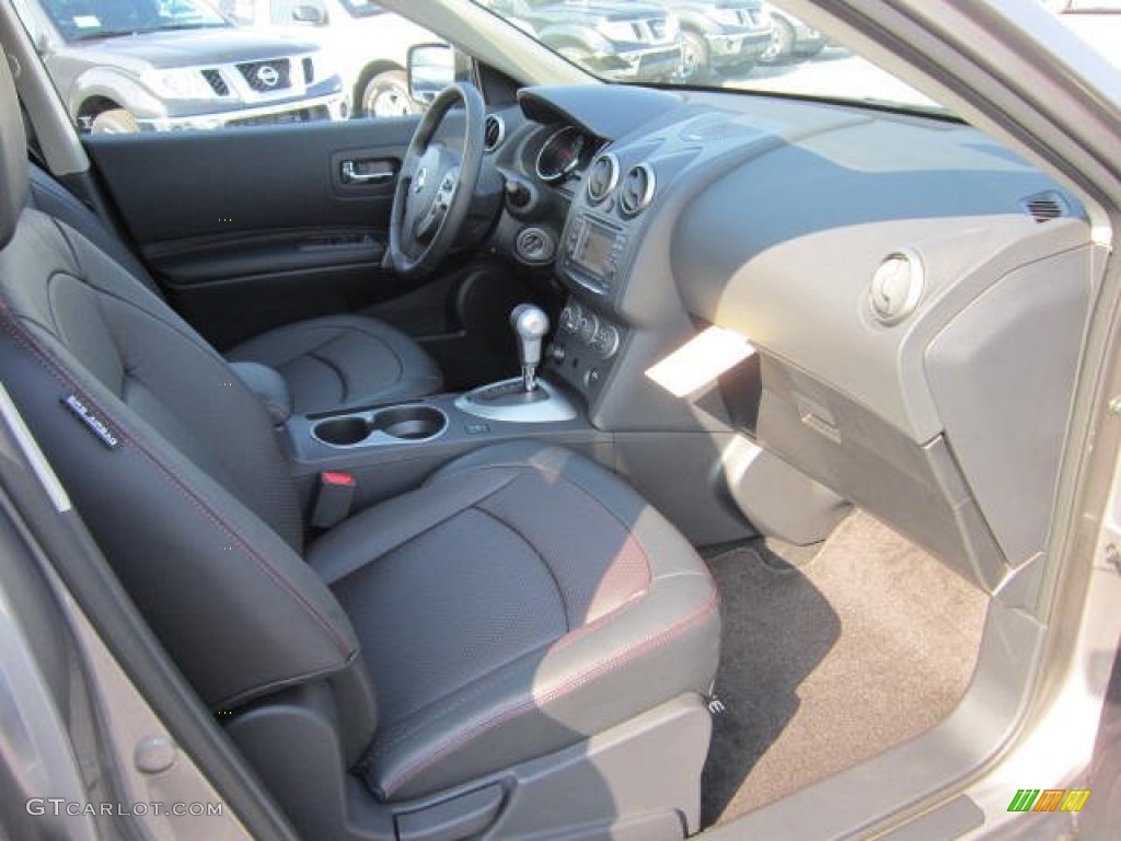 2011 Rogue SL AWD - Platinum Graphite / Black photo #9