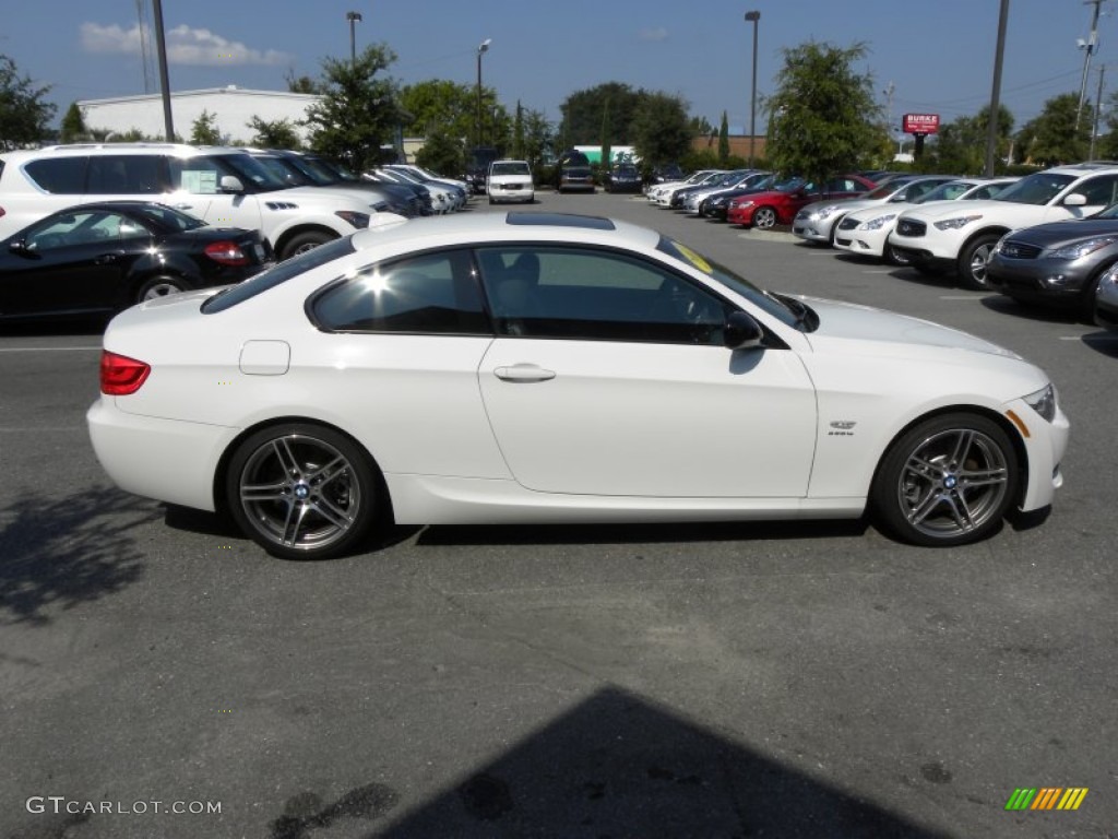 2011 3 Series 335is Coupe - Alpine White / Black photo #11