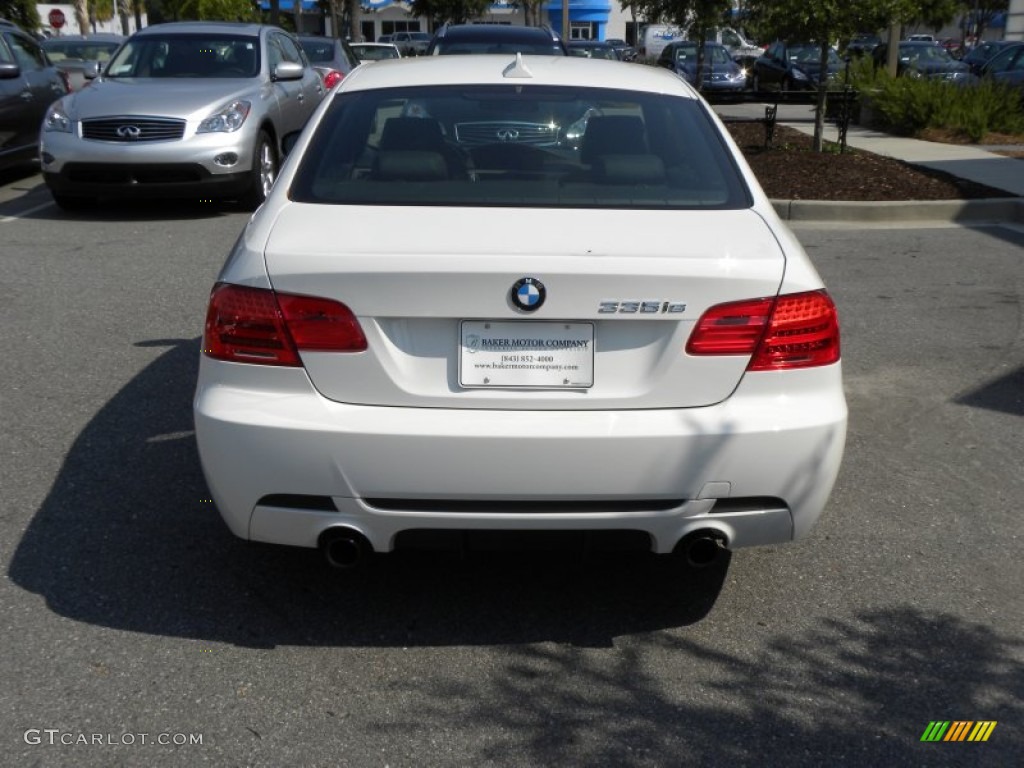 2011 3 Series 335is Coupe - Alpine White / Black photo #13