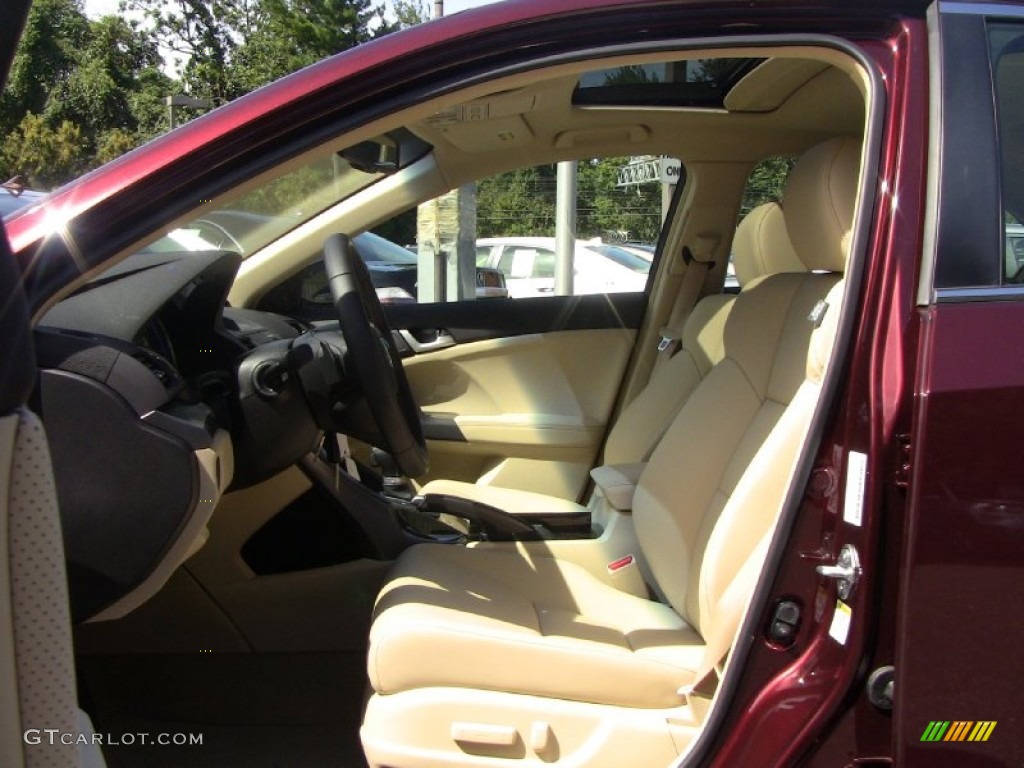 Parchment Interior 2011 Acura TSX Sedan Photo #54011026