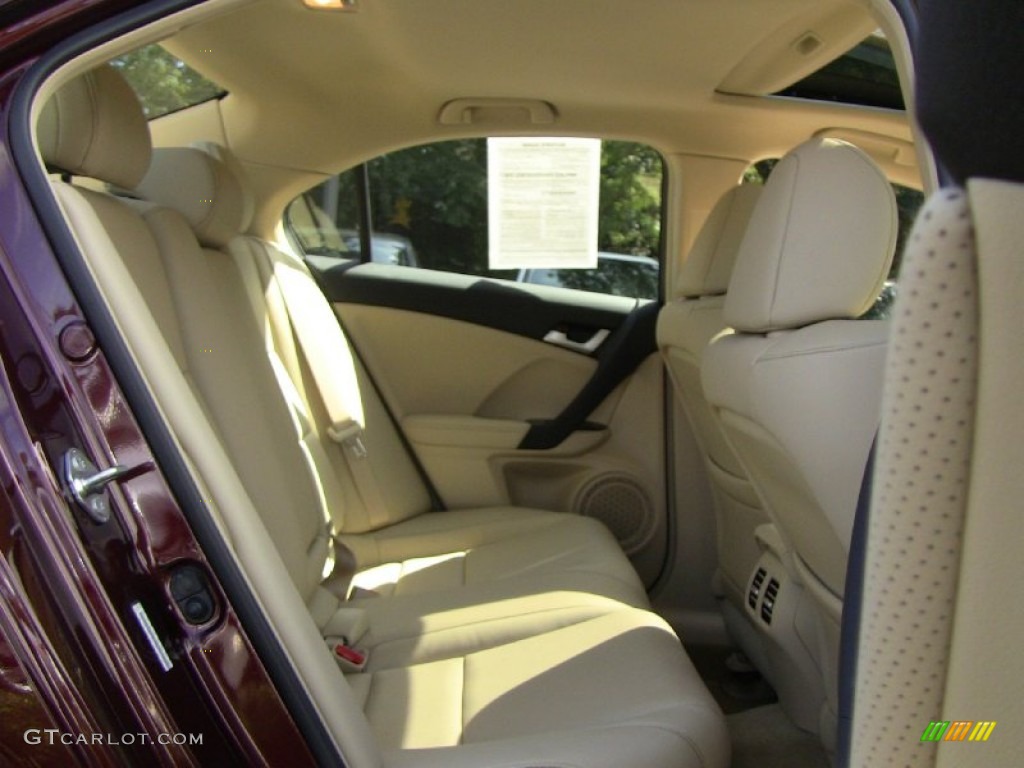 Parchment Interior 2011 Acura TSX Sedan Photo #54011047
