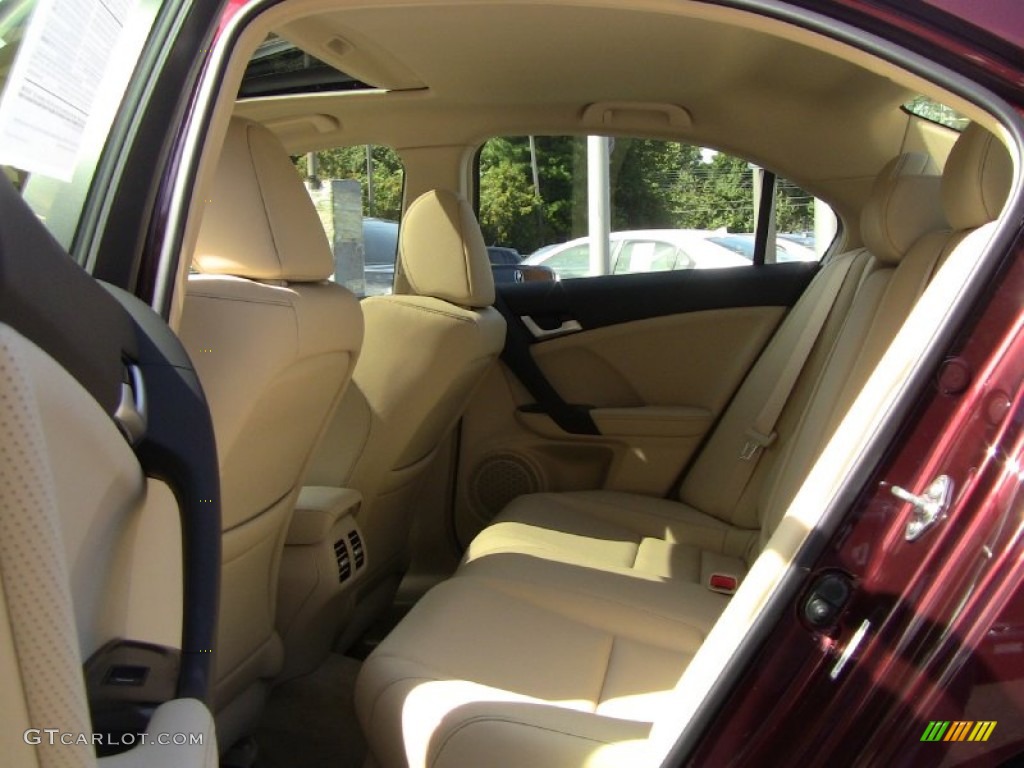 Parchment Interior 2011 Acura TSX Sedan Photo #54011053