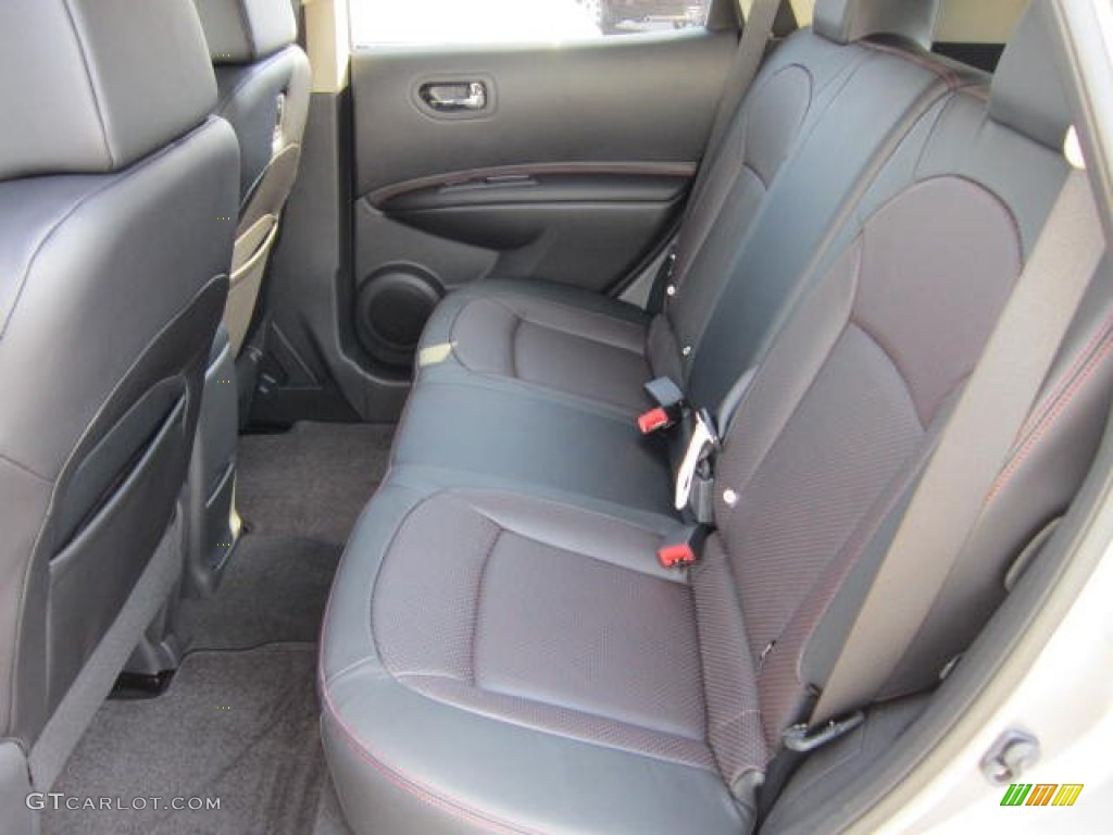 2011 Rogue SL AWD - Platinum Graphite / Black photo #14