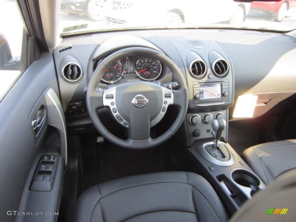 2011 Rogue SL AWD - Platinum Graphite / Black photo #15