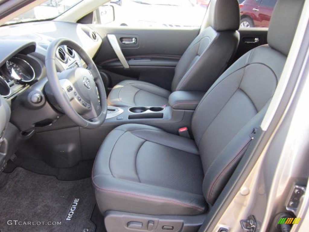 2011 Rogue SL AWD - Platinum Graphite / Black photo #16