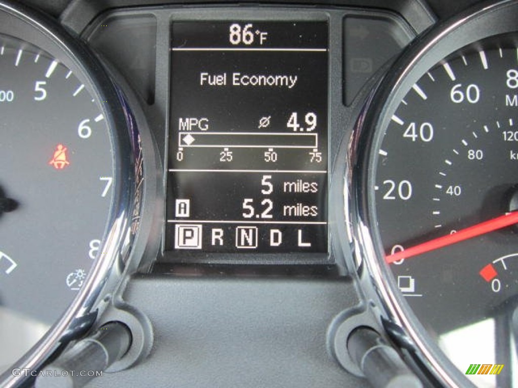 2011 Rogue SL AWD - Platinum Graphite / Black photo #20