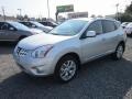 2011 Silver Ice Metallic Nissan Rogue SL AWD  photo #3