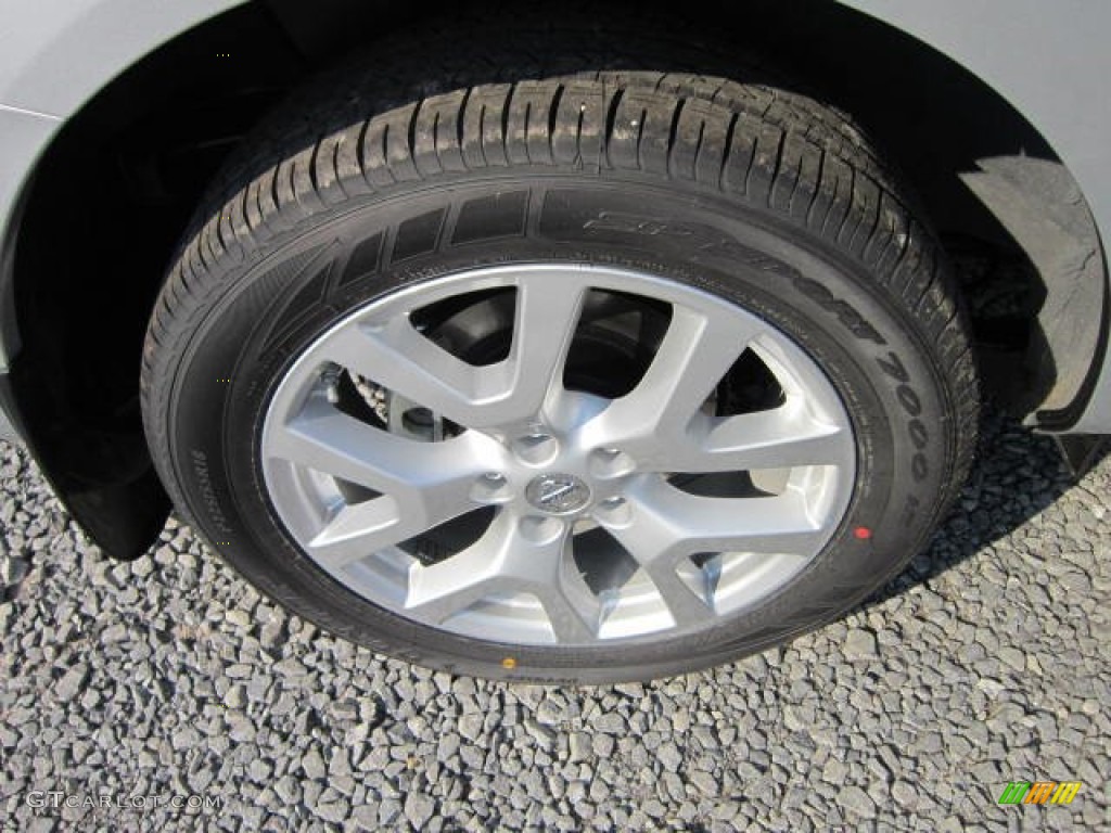 2011 Rogue SL AWD - Silver Ice Metallic / Black photo #8