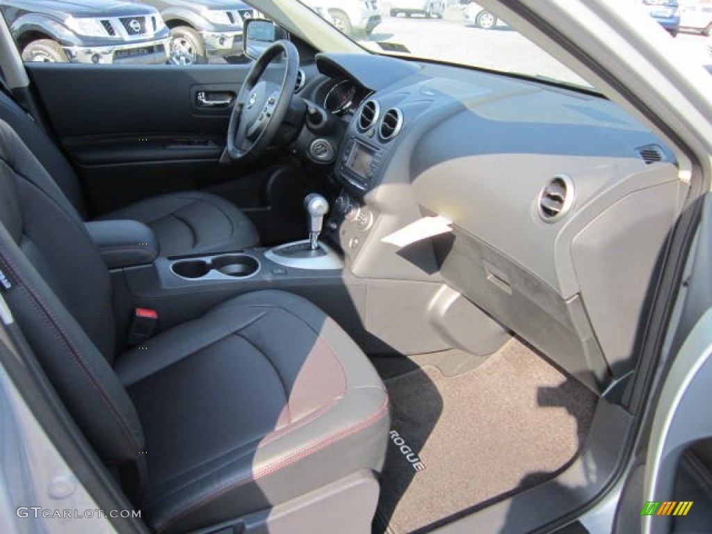 2011 Rogue SL AWD - Silver Ice Metallic / Black photo #9