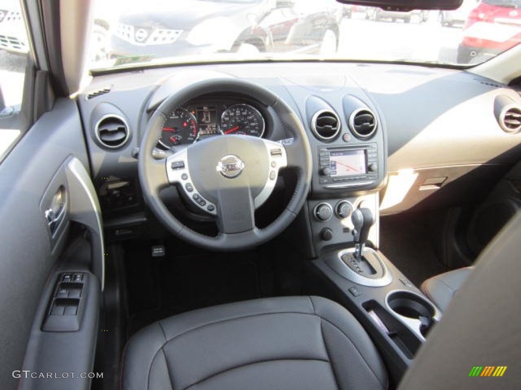 2011 Rogue SL AWD - Silver Ice Metallic / Black photo #13