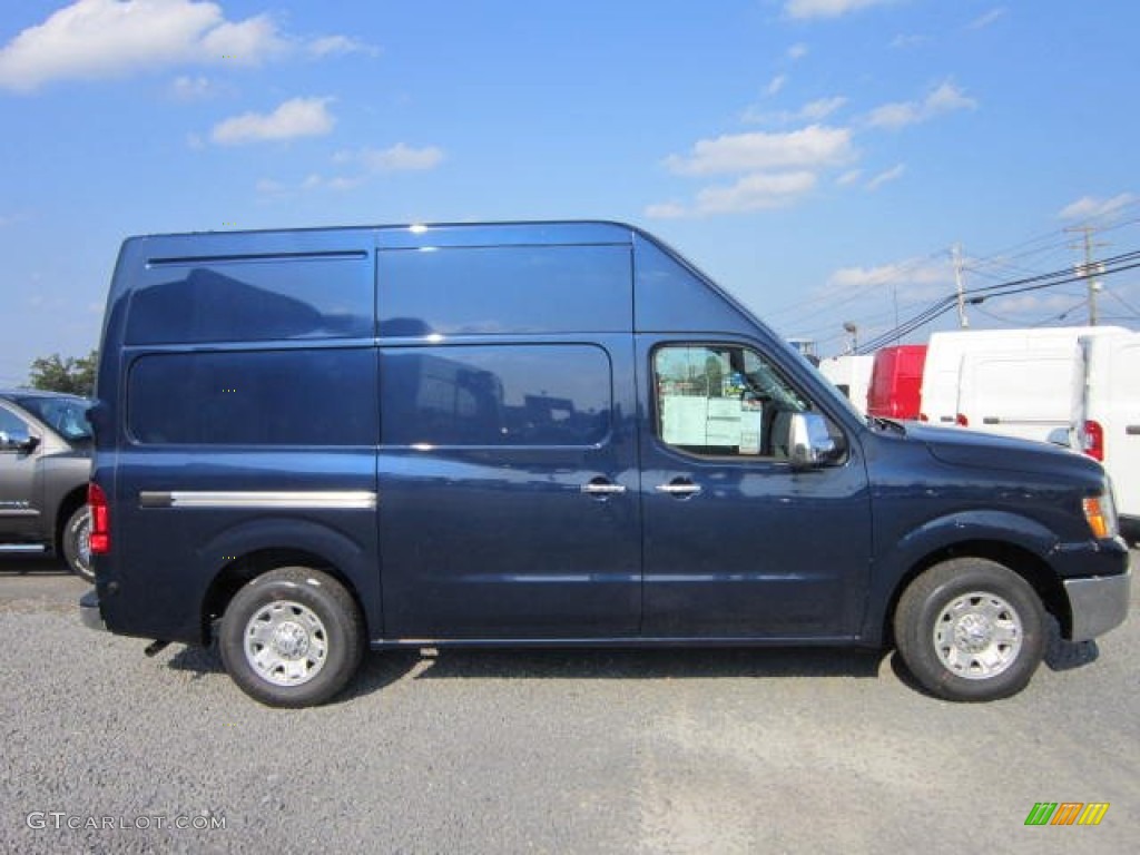 Navy Blue 2012 Nissan NV 2500 HD SV High Roof Exterior Photo #54011386