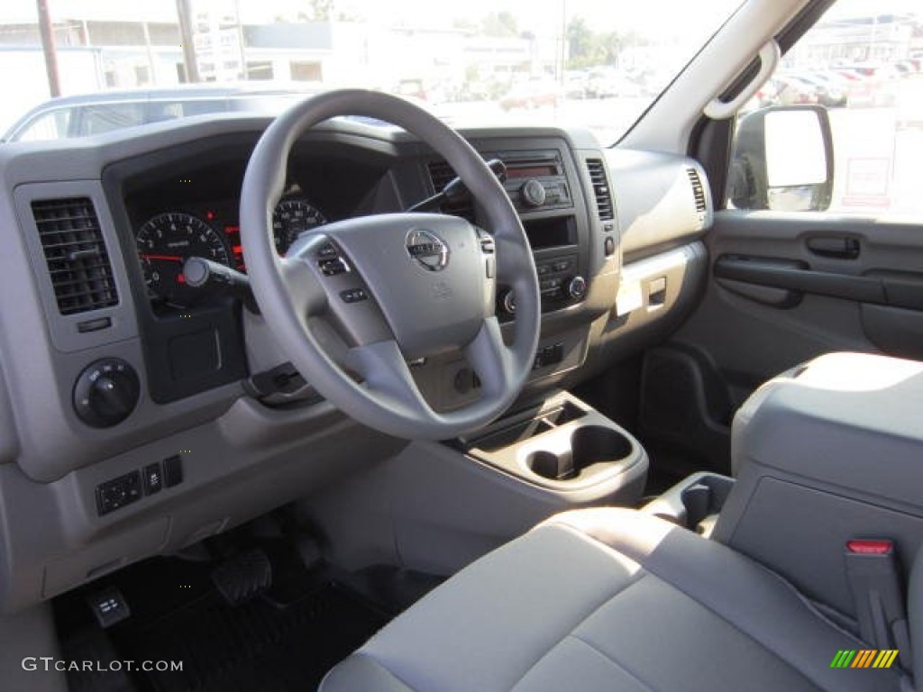 Charcoal Interior 2012 Nissan NV 2500 HD SV High Roof Photo #54011400