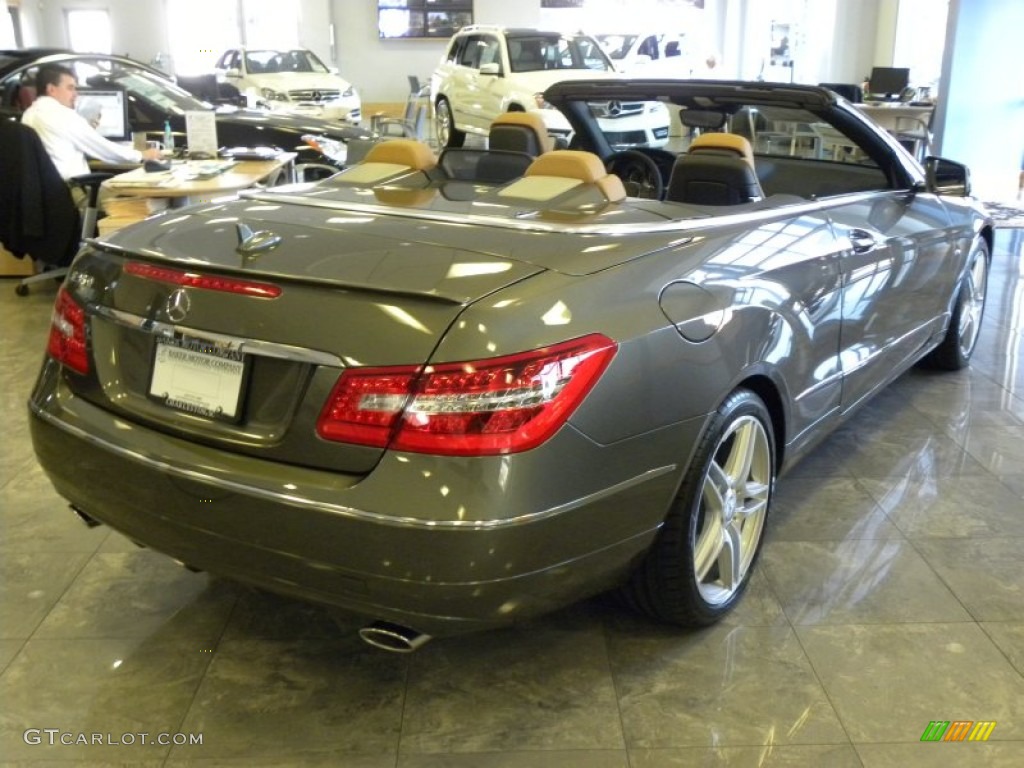 Olivine Gray Metallic 2012 Mercedes-Benz E 350 Cabriolet Exterior Photo #54011965
