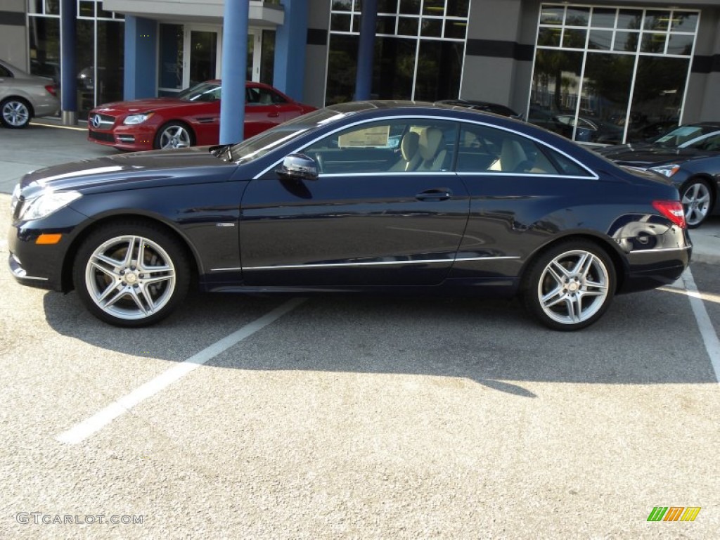 Lunar Blue Metallic 2012 Mercedes-Benz E 350 Coupe Exterior Photo #54012195