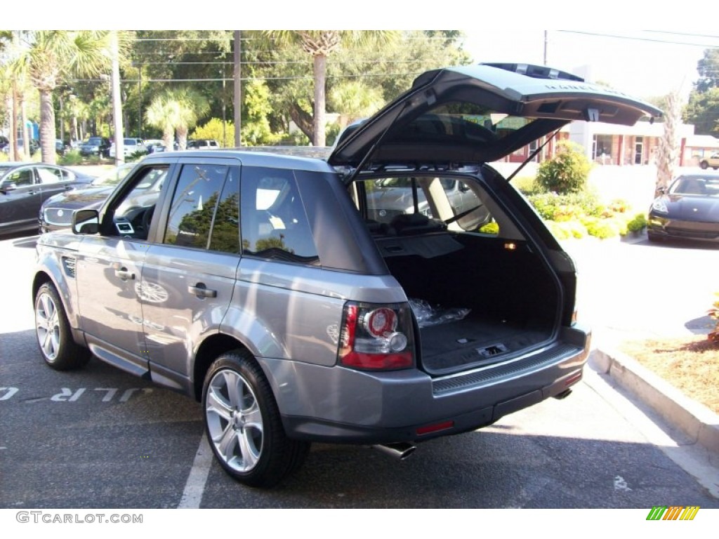 2011 Range Rover Sport Supercharged - Stornoway Grey Metallic / Ebony/Ebony photo #7