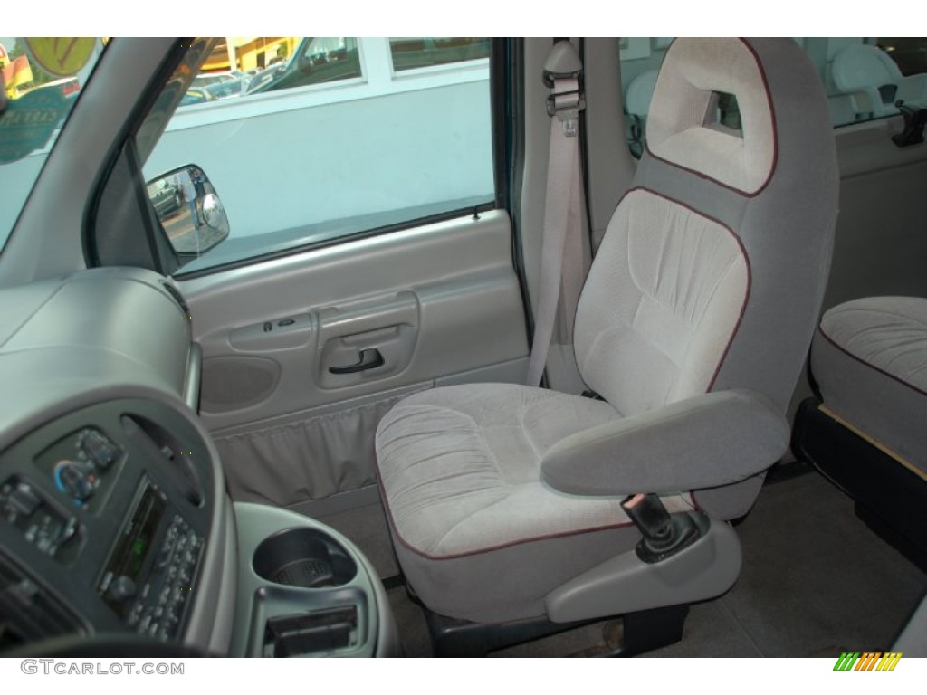Medium Graphite Interior 1999 Ford E Series Van E150 Custom Passenger Photo #54012991