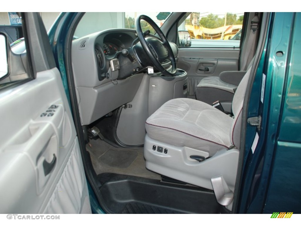 Medium Graphite Interior 1999 Ford E Series Van E150 Custom Passenger Photo #54013002